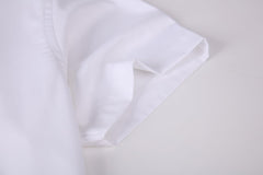 Alex Vando Mens Dress Shirts 4-Way Stretch Wrinkle Free Regular Fit Short Sleeve Men Button Down Shirt