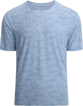 Alex Vando Men's Tie Dye Print Four-Way Stretch T-Shirt