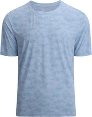 Alex Vando Men's Tie Dye Print Four-Way Stretch T-Shirt