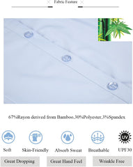 Alex Vando Womens Button Down Shirt Wrinkle Free Casual Long Sleeve Work Blouse Tops