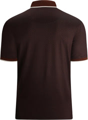 Alex Vando Mens Polo Shirts Short Sleeve Regular Fit Fashion Designed Shirt