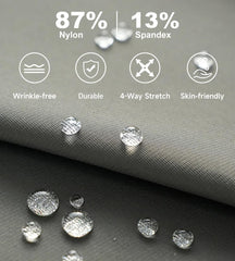 Alex Vando Mens Stain Resistant Polo Shirt Short Sleeve Soild Stretch Performance Work Polo Shirts for Men