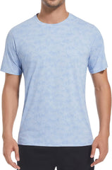 Alex Vando Men's Tie Dye Print Four-Way Stretch T-Shirt