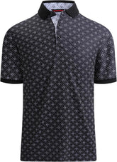 Alex Vando Mens Polo Shirts Short Sleeve Regular Fit Fashion Designed Shirt