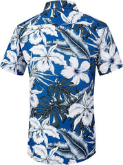 Alex Vando Mens Hawaiian Shirts Short Sleeve Summer Aloha Hawaii Shirts