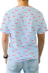 Alex Vando Mens Tie-Dye Printed 4-Way Stretch T-Shirts Short Sleeve Casual Shirt for Men