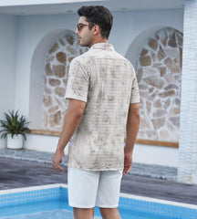 Alex Vando Mens Hawaiian Shirts Short Sleeve Summer Aloha Hawaii Shirts