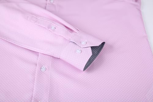 Alex Vando Mens Printed Dress Shirts Long Sleeve Regular Fit Button Down Shirt