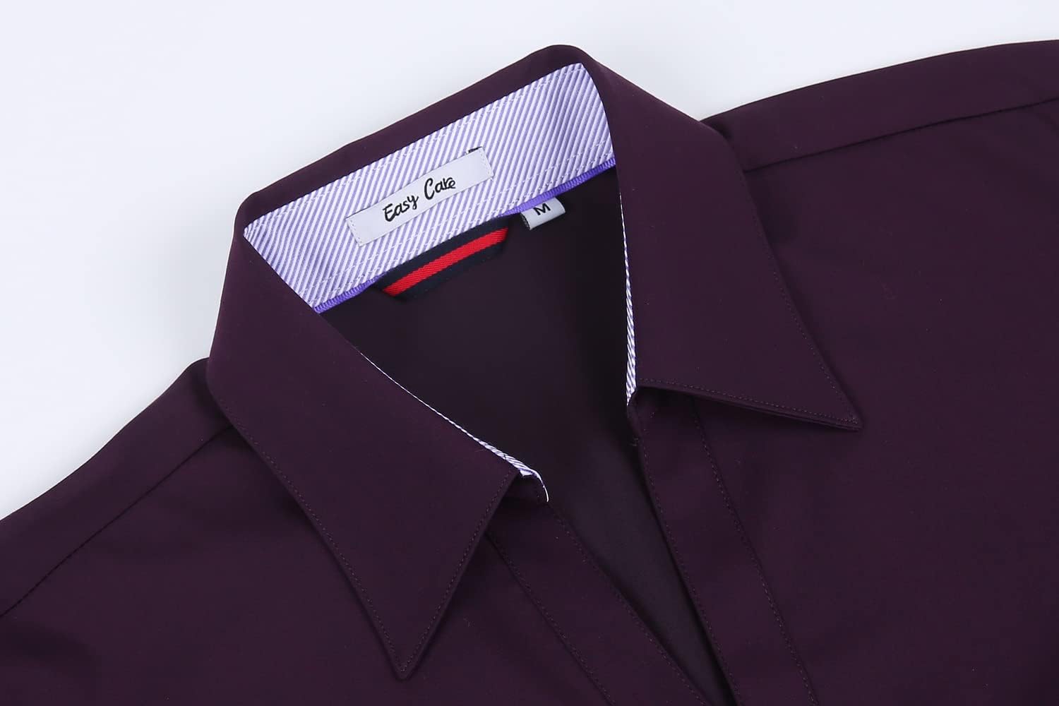 Alex Vando Womens Button Down Shirt Wrinkle Free Casual Long Sleeve Work Blouse Tops