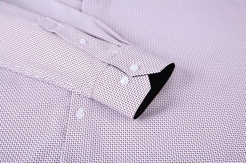 Alex Vando Mens Printed Dress Shirts Long Sleeve Regular Fit Button Down Shirt