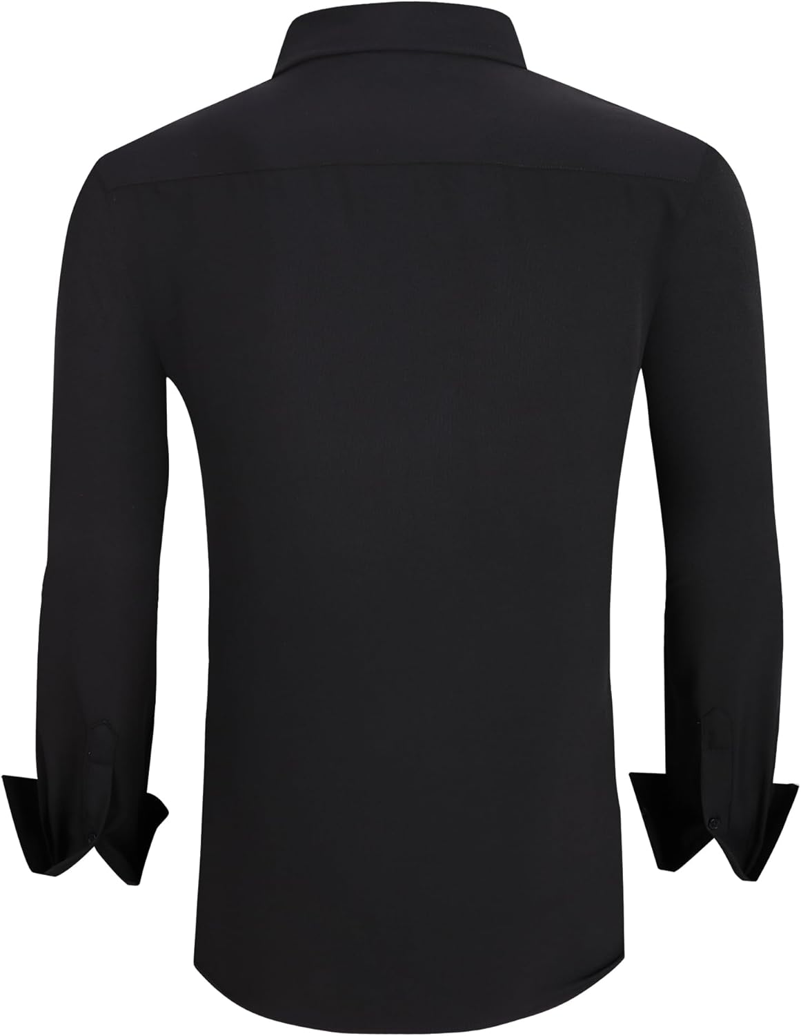 Alex Vando Mens Dress Shirt Wrinkle Free Regular Fit 4-Way Stretch Button Down Shirts