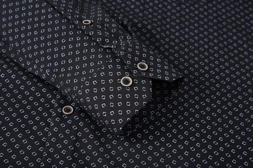 Alex Vando Mens Printed Dress Shirts Long Sleeve Regular Fit Button Down Shirt