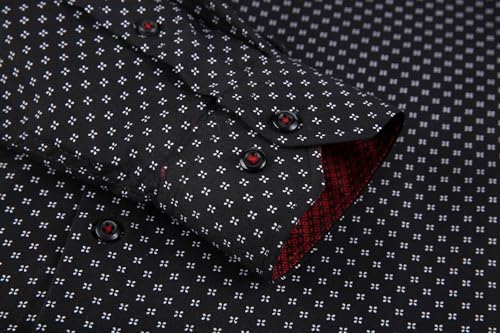Alex Vando Mens Printed Dress Shirts Long Sleeve Regular Fit Button Down Shirt