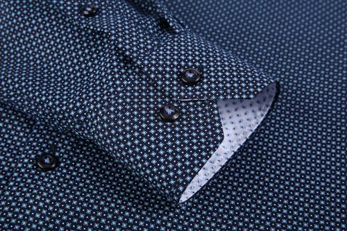 Alex Vando Mens Printed Dress Shirts Long Sleeve Regular Fit Button Down Shirt