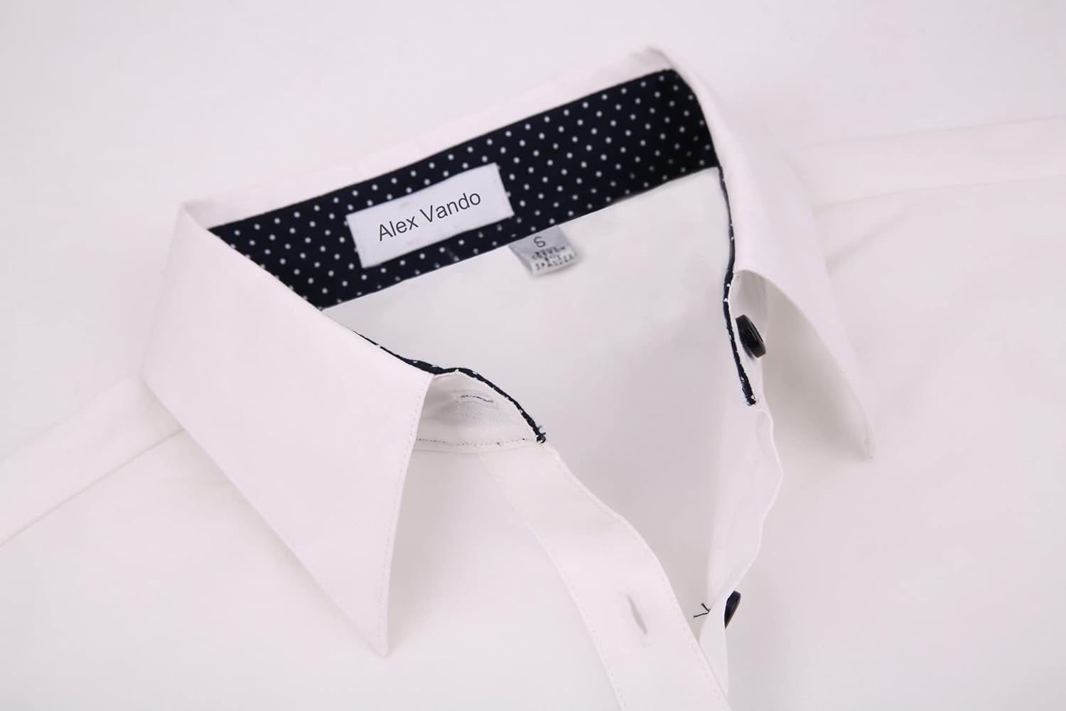 Alex Vando Womens Dress Shirts Wrinkle Free Regular Fit Long Sleeve Stretch Work Shirt