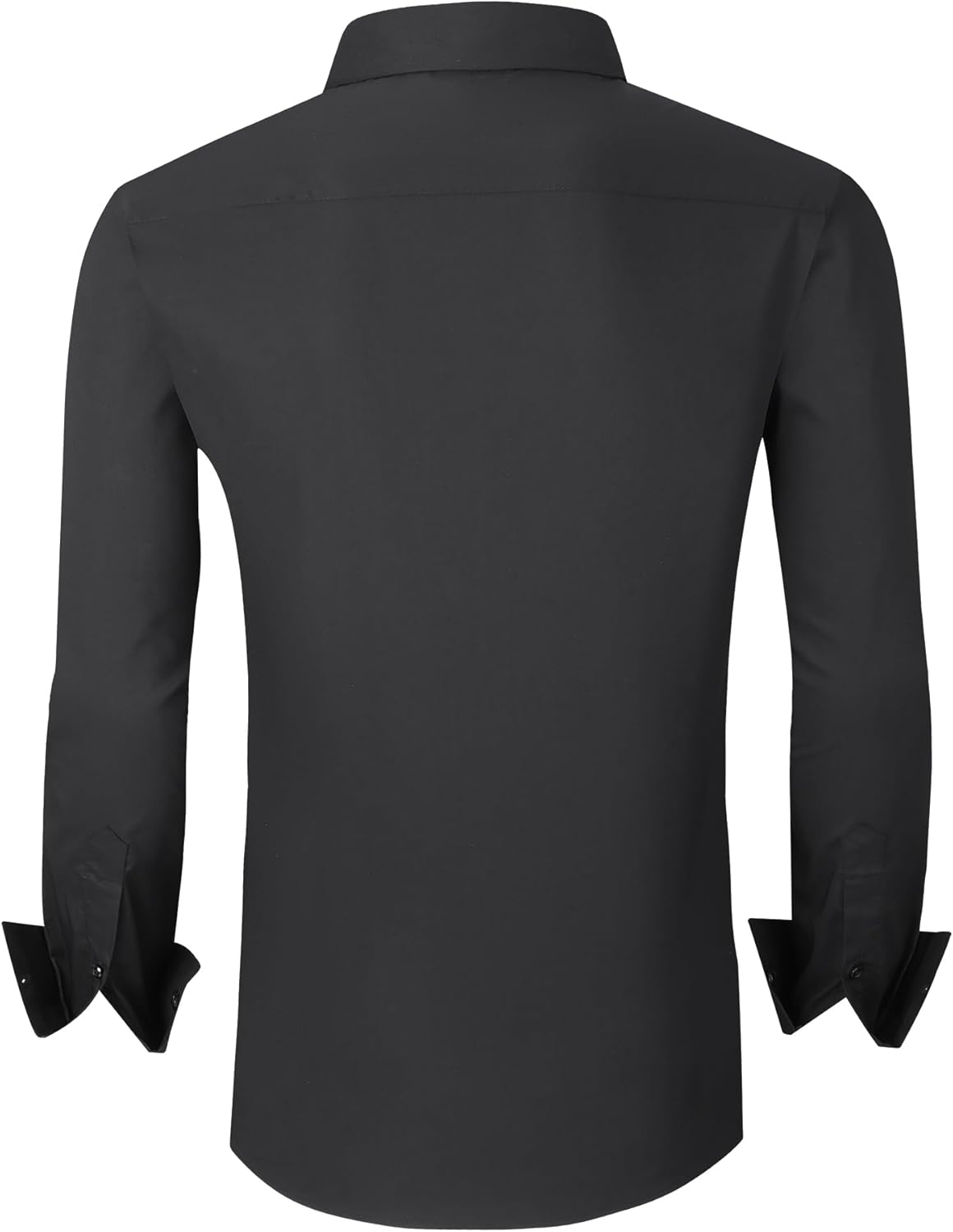 Alex Vando Mens Dress Shirt Wrinkle Free Regular Fit 4-Way Stretch Button Down Shirts