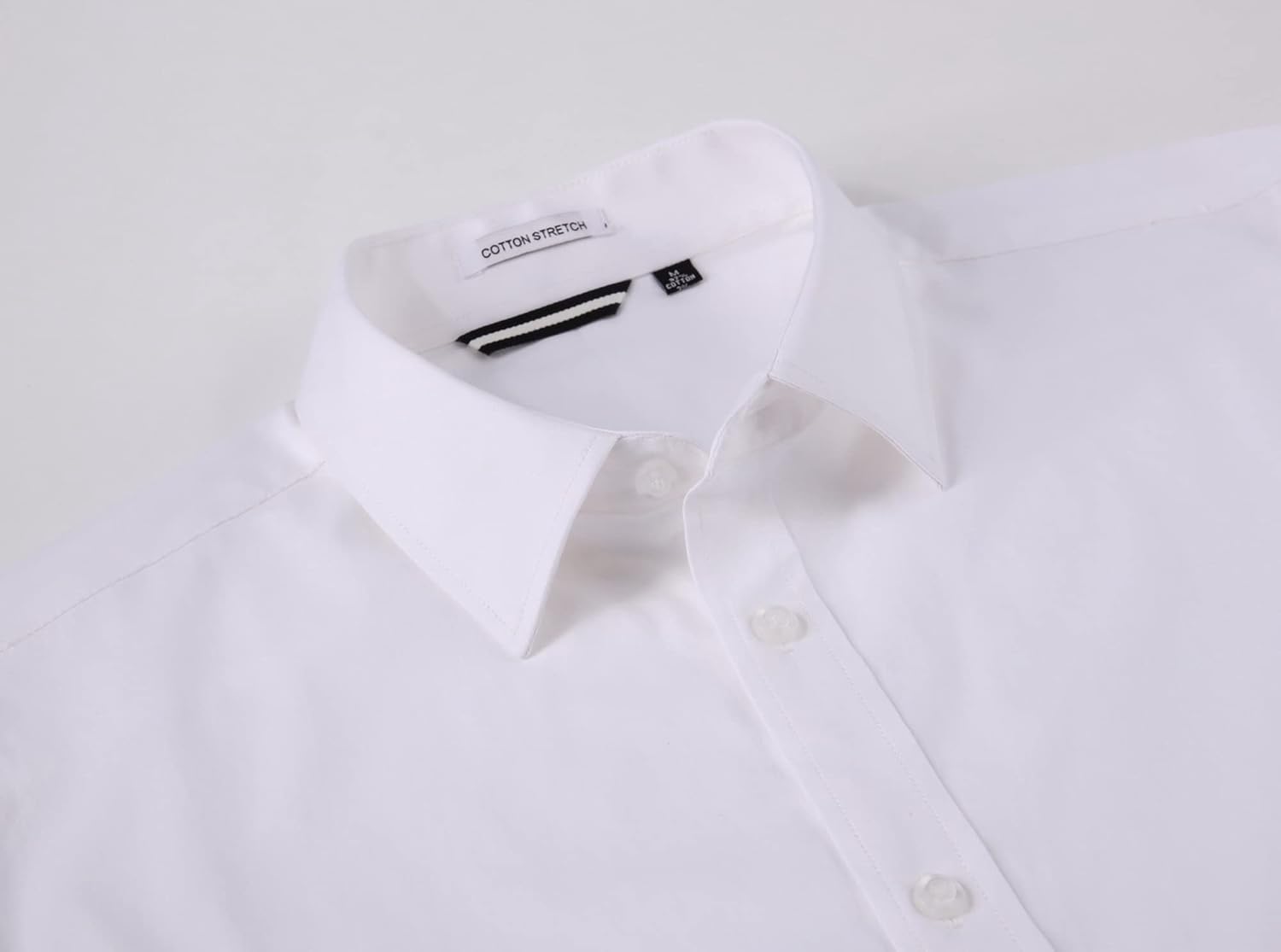 Alex Vando Mens Dress Shirts Regular Fit Long Sleeve Stretch Business Dress Shirts for Men