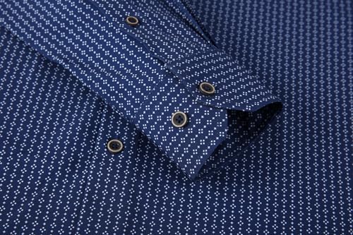 Alex Vando Mens Printed Dress Shirts Long Sleeve Regular Fit Button Down Shirt