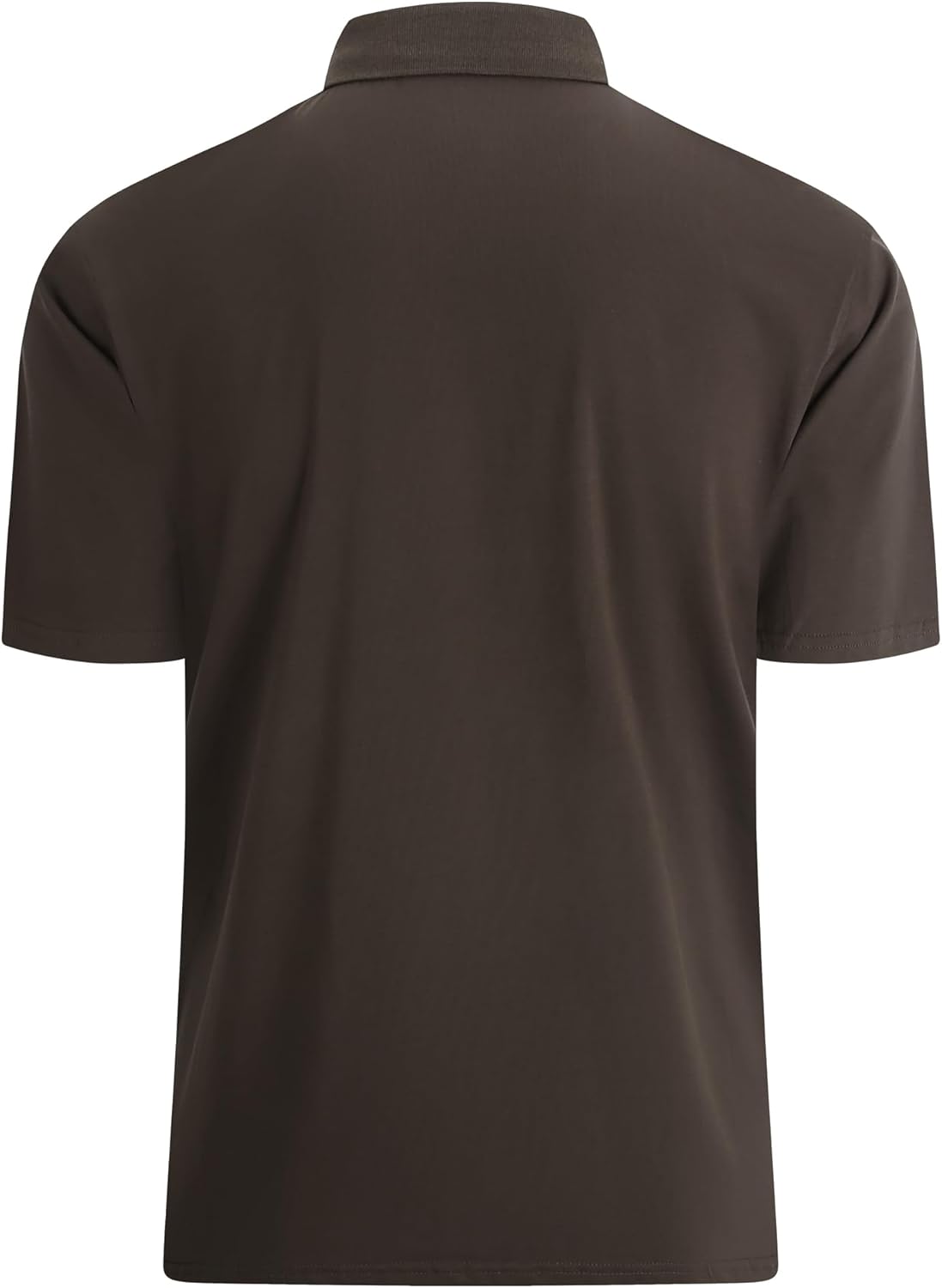 Alex Vando Mens Cotton Polo Shirts V-Neck Short Sleeve Casual Shirts for Men