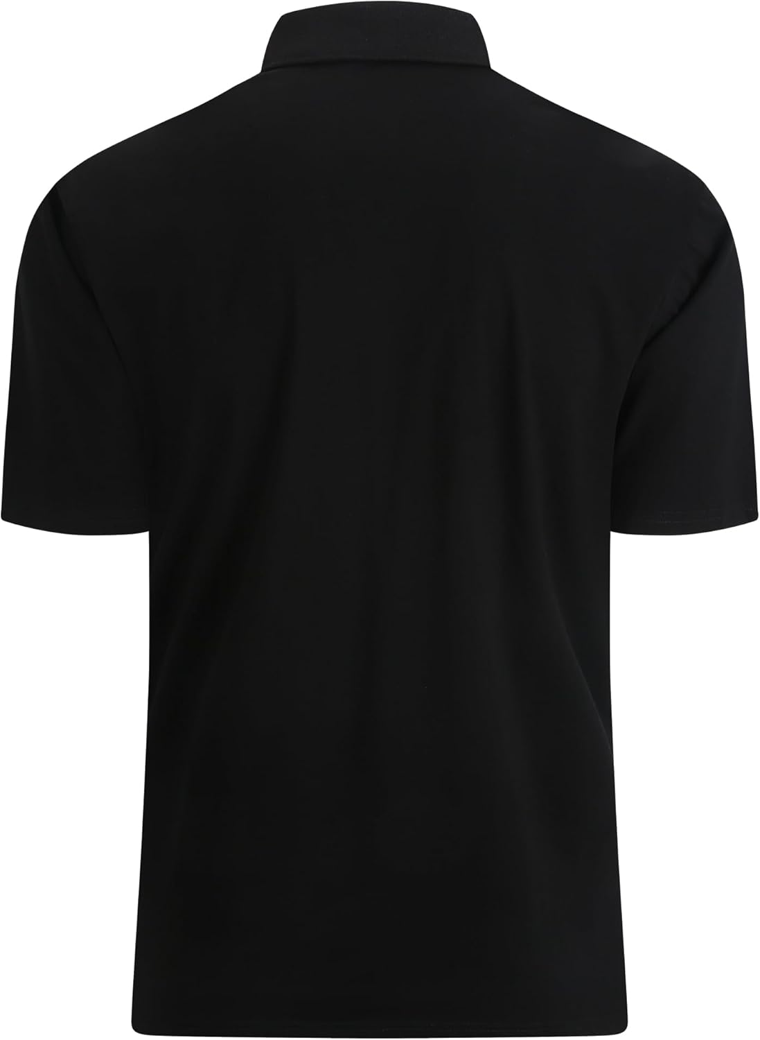 Alex Vando Mens Cotton Polo Shirts V-Neck Short Sleeve Casual Shirts for Men