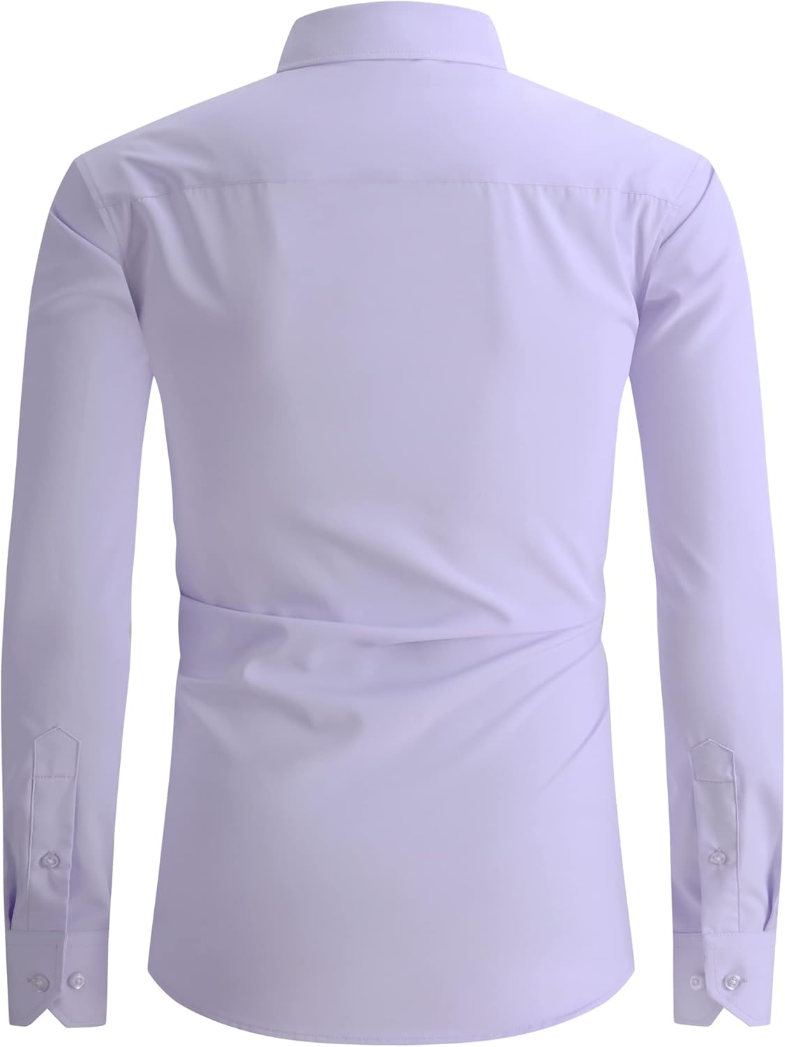 Alex Vando Mens Dress Shirt Wrinkle Free Regular Fit 4-Way Stretch Button Down Shirts