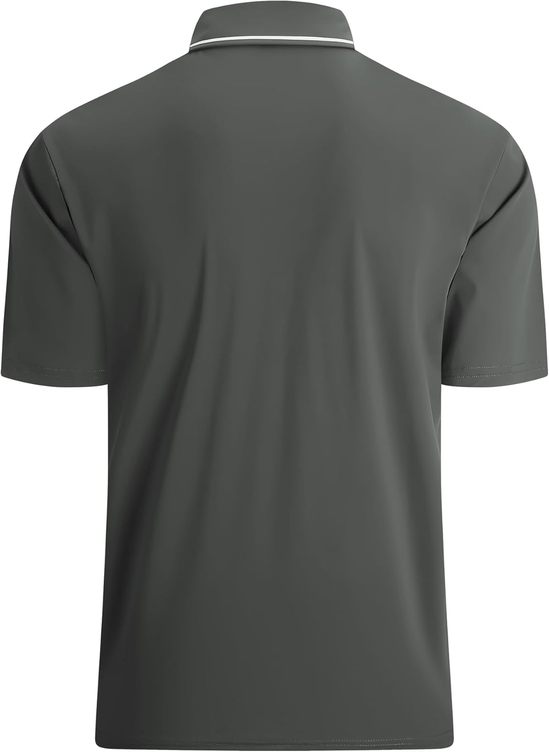 Alex Vando Mens Stain Resistant Polo Shirt Short Sleeve Soild Stretch Performance Work Polo Shirts for Men