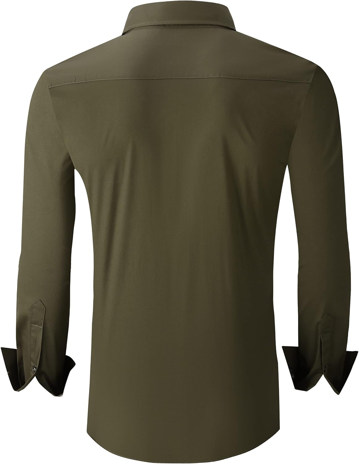 Alex Vando Mens Dress Shirts Regular Fit Long Sleeve Stretch Business Dress Shirts for Men