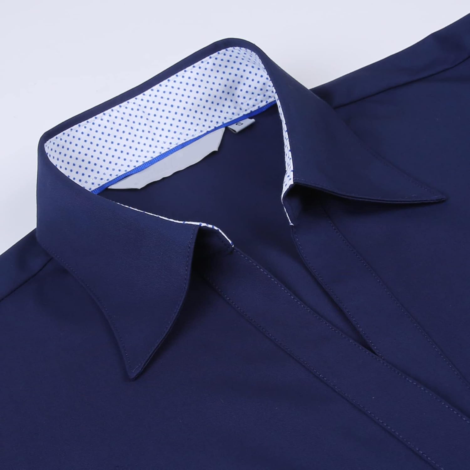 Alex Vando Womens Button Down Shirt Wrinkle Free Casual Long Sleeve Work Blouse Tops