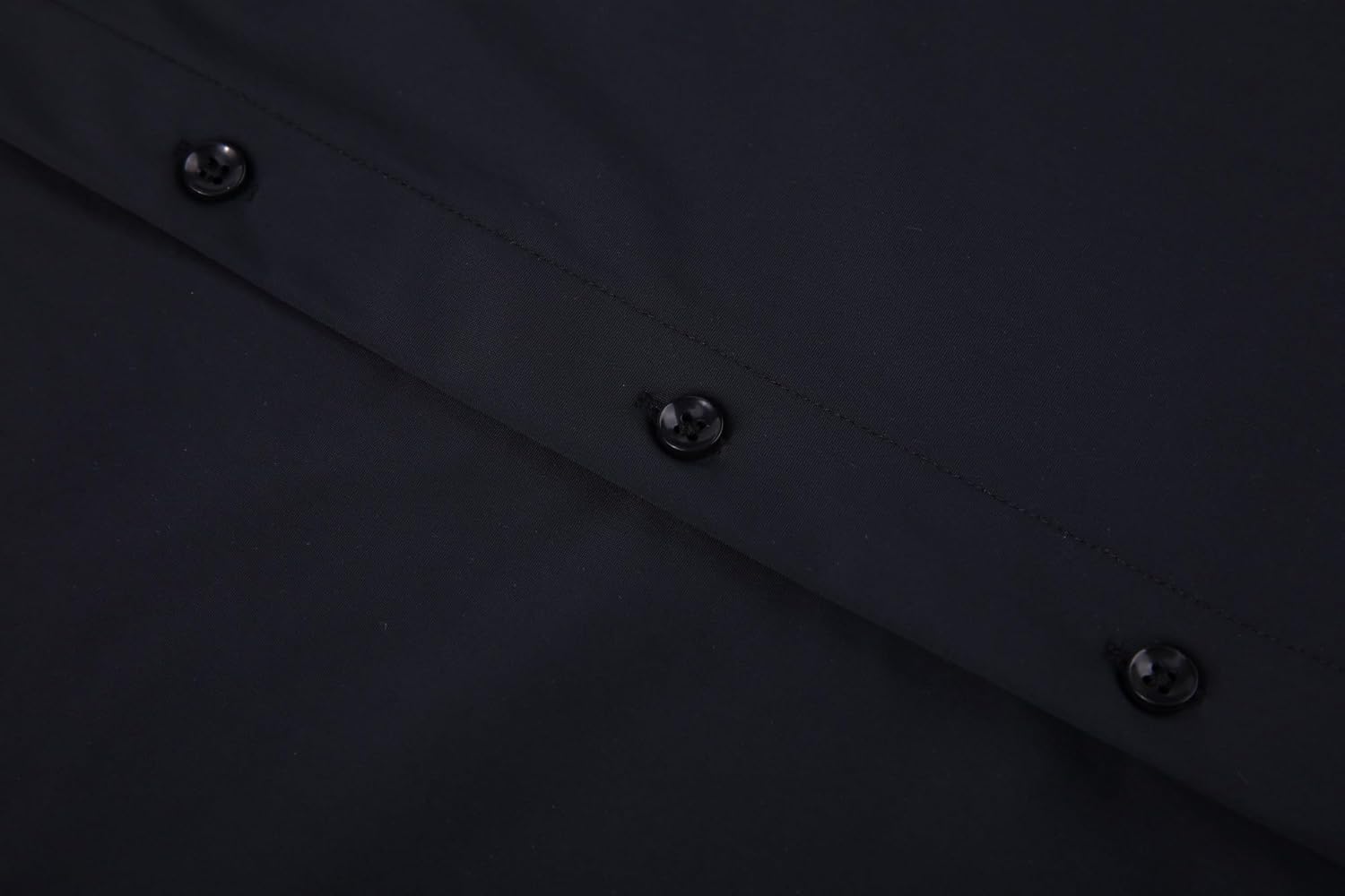 Alex Vando Mens Knitted Dress Shirts 8-Way Stretch Easy Care Solid Short Sleeve Shirt for Men