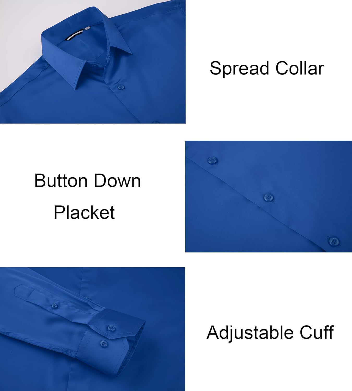 Alex Vando Mens Luxury Satin Dress Shirt Long Sleeve Silk Shiny Sateen Party Shirt