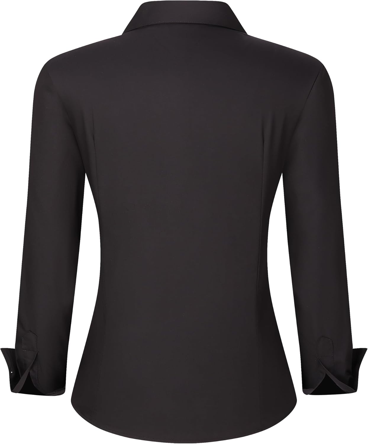 Alex Vando Womens Button Down Shirt Wrinkle Free Casual Long Sleeve Work Blouse Tops