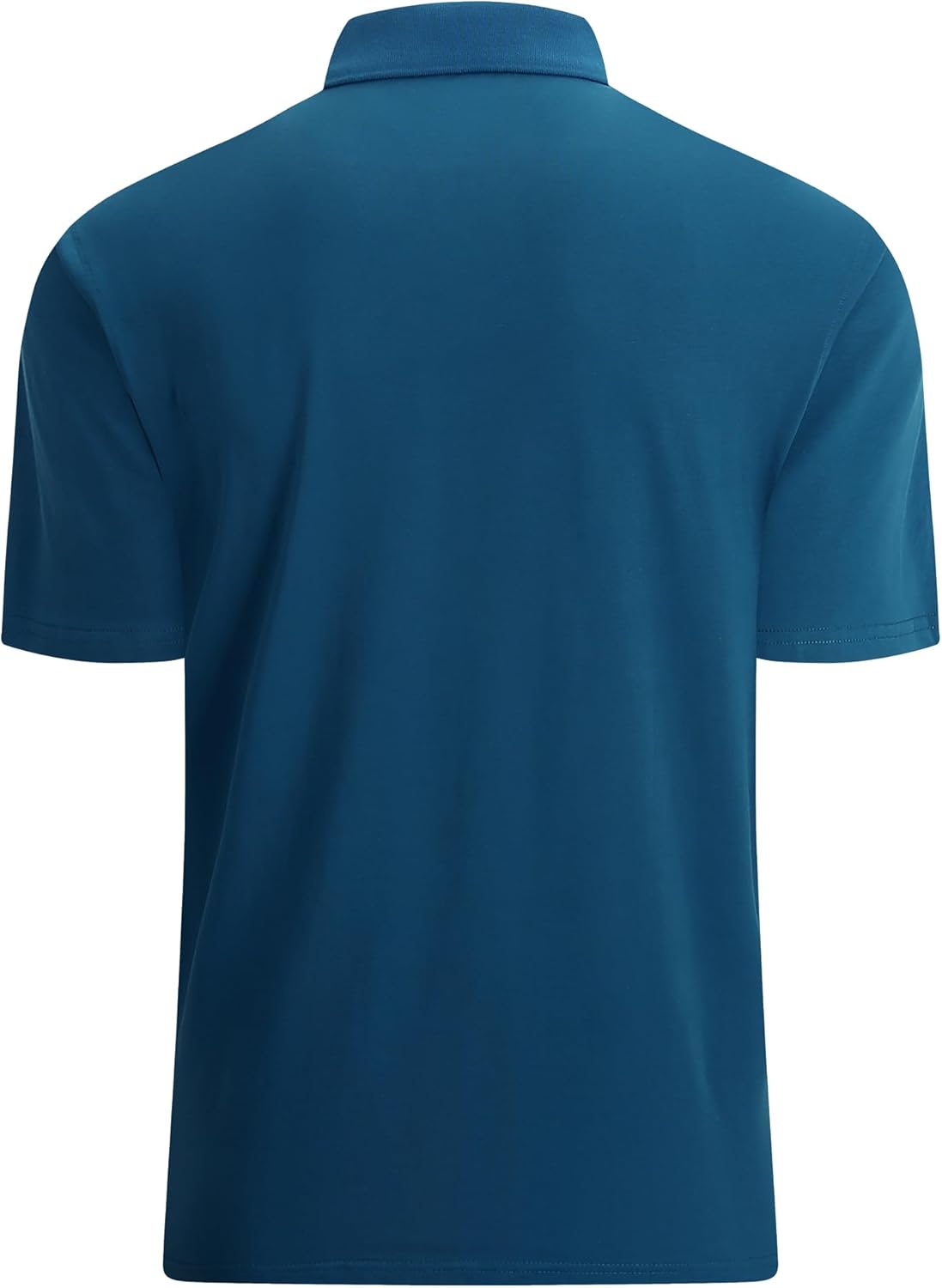 Alex Vando Mens Cotton Polo Shirts V-Neck Short Sleeve Casual Shirts for Men