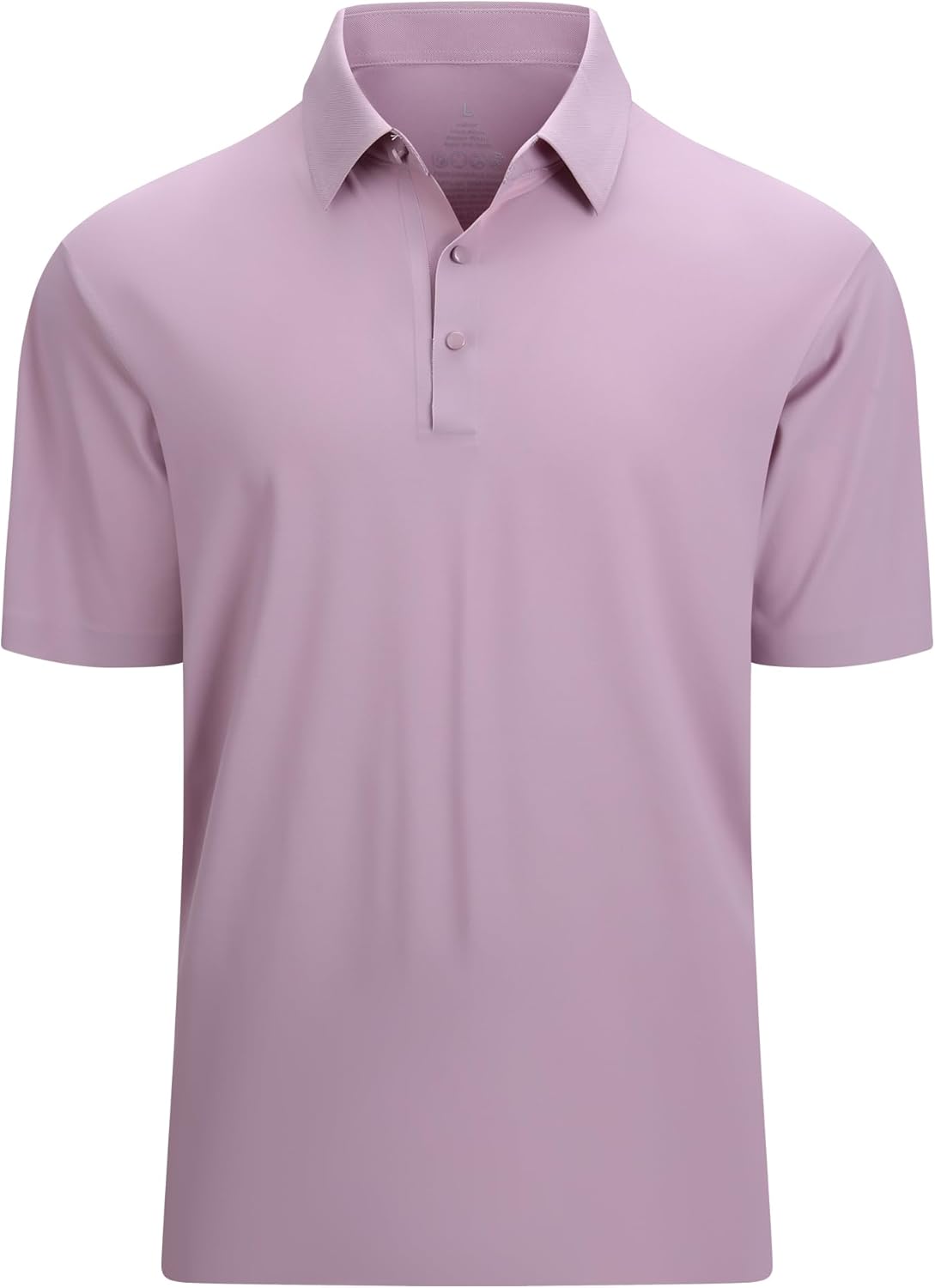 Alex Vando Mens Seamless Golf Shirt Moisture Wicking Quick-Dry Tailored Fit Polo Shirts