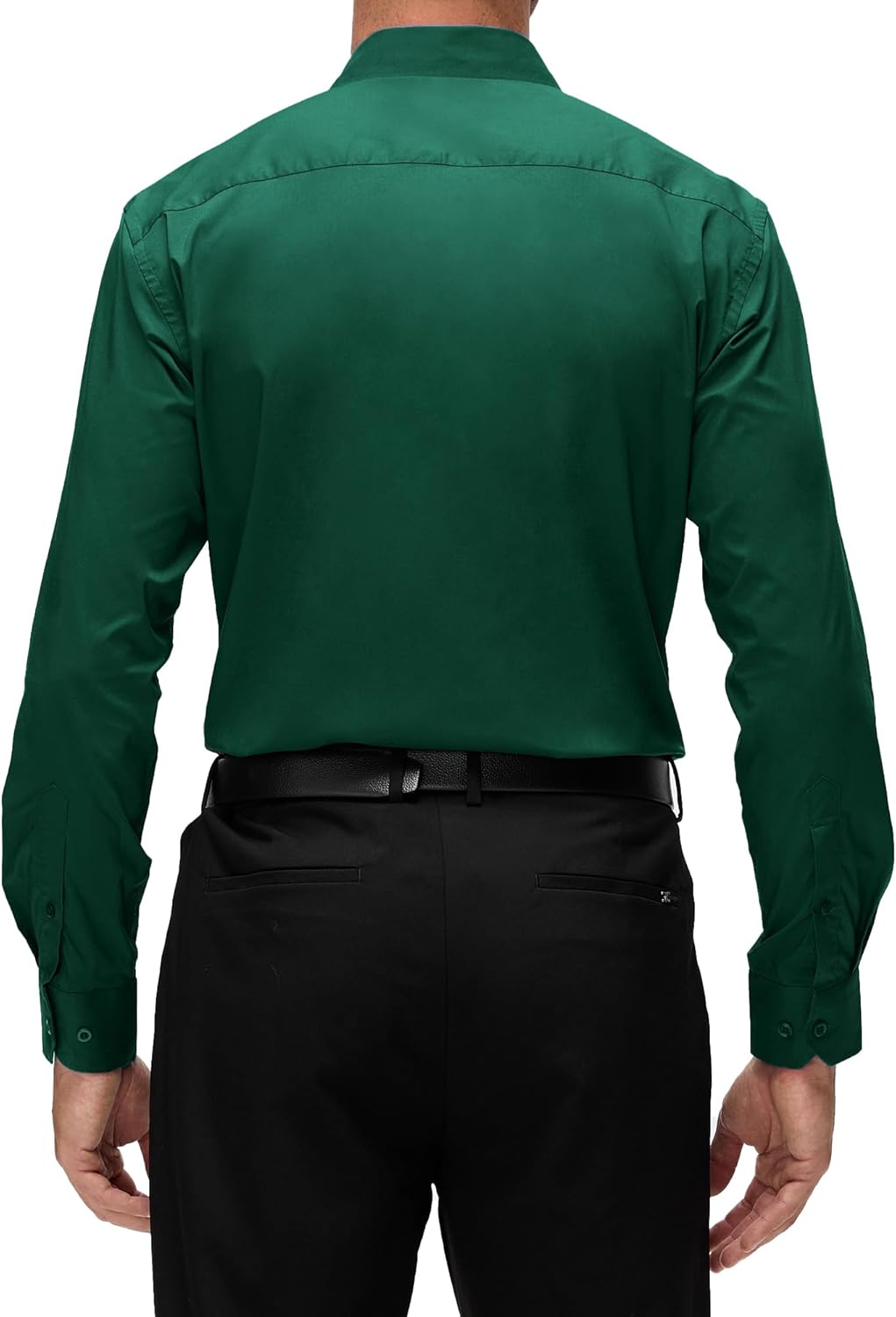 Alex Vando Mens Dress Shirt Wrinkle Free Regular Fit 4-Way Stretch Button Down Shirts