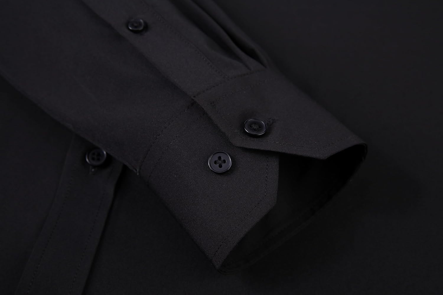 Alex Vando Mens Dress Shirt Wrinkle Free Regular Fit 4-Way Stretch Button Down Shirts