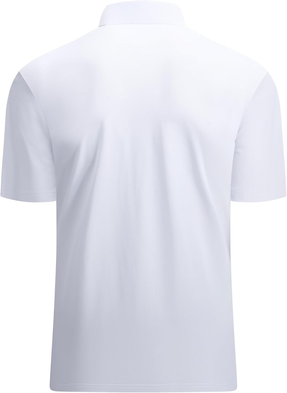 Alex Vando Mens Seamless Golf Shirt Moisture Wicking Quick-Dry Tailored Fit Polo Shirts