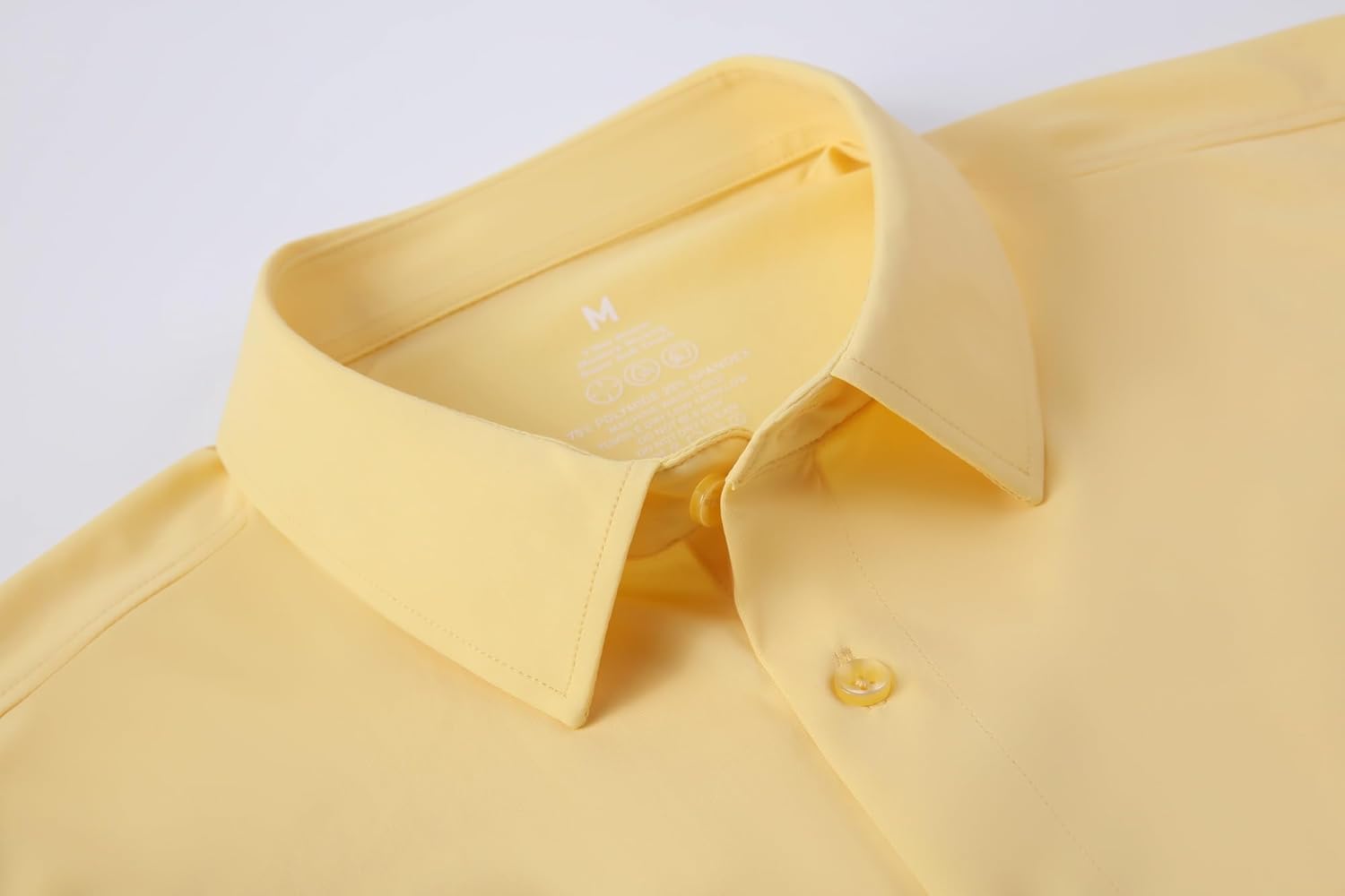 Alex Vando Mens Knitted Dress Shirts 8-Way Stretch Easy Care Solid Short Sleeve Shirt for Men