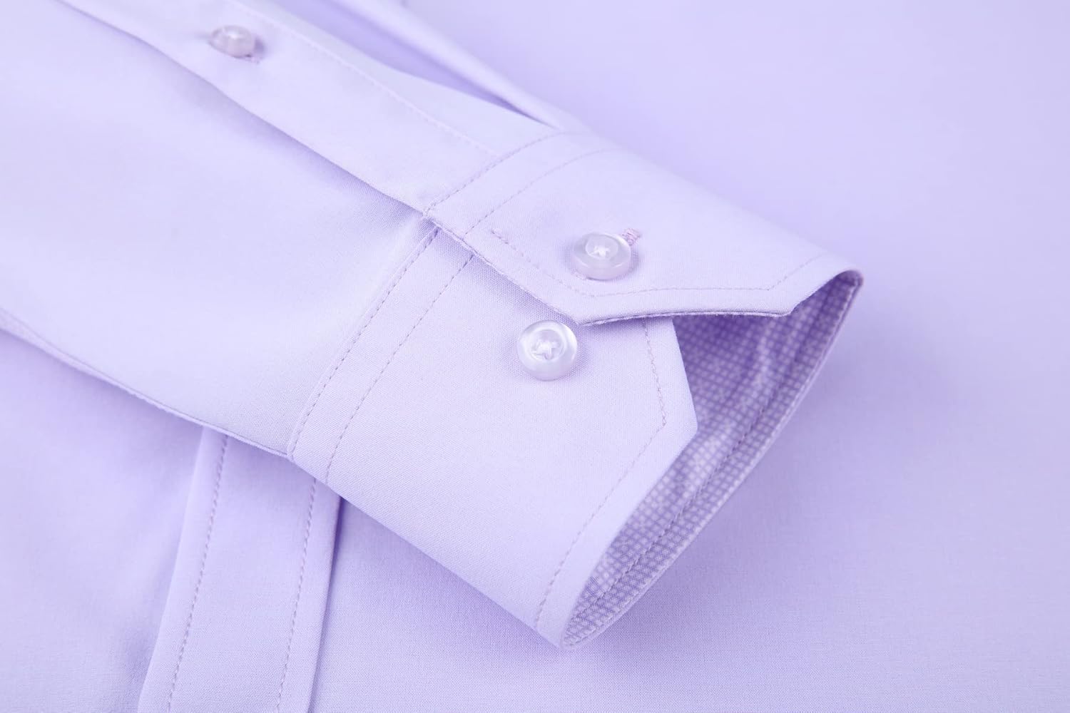 Alex Vando Mens Dress Shirt Wrinkle Free Regular Fit 4-Way Stretch Button Down Shirts