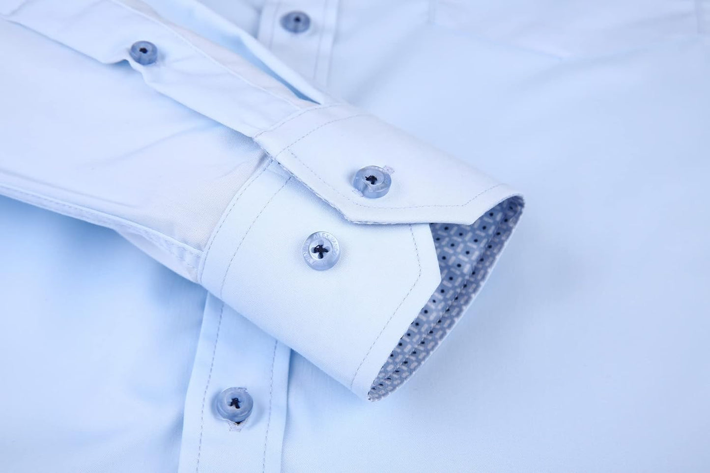 Alex Vando Mens Dress Shirts Wrinkle Free Regular Fit Stretch Rayon Bamboo Button Down Shirt