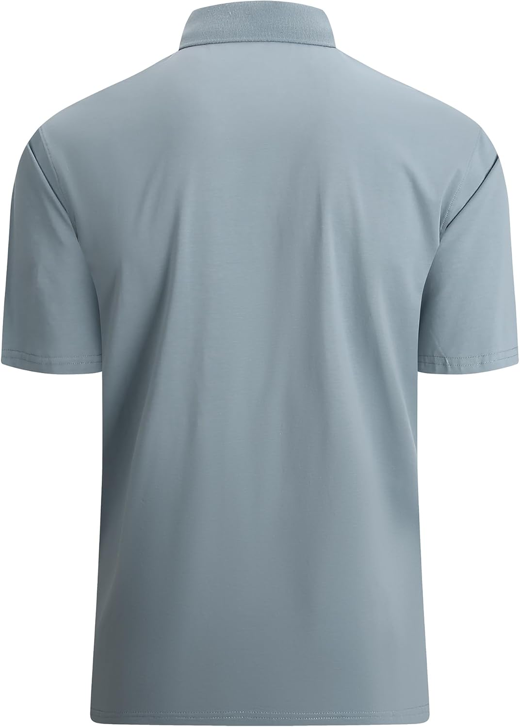 Alex Vando Mens Cotton Polo Shirts V-Neck Short Sleeve Casual Shirts for Men