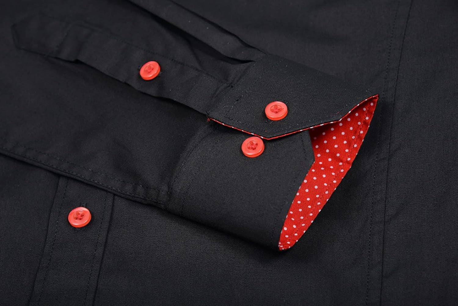 Alex Vando  Sleeve Stretch Business Dress Shirts for Men