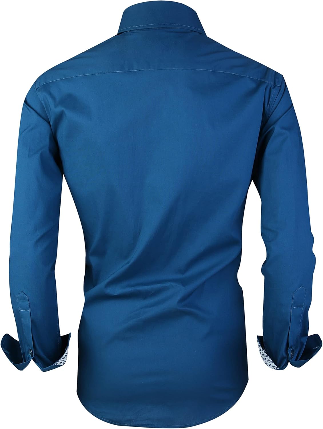 Alex Vando  Sleeve Stretch Business Dress Shirts for Men