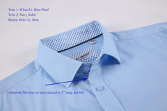 Alex Vando Mens Dress Shirts Regular Fit Long Sleeve Stretch Business Dress Shirts for Men