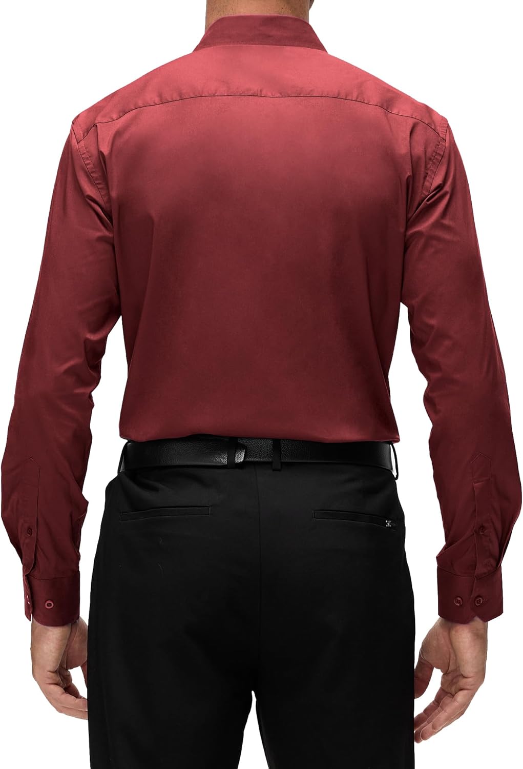 Alex Vando Mens Dress Shirt Wrinkle Free Regular Fit 4-Way Stretch Button Down Shirts