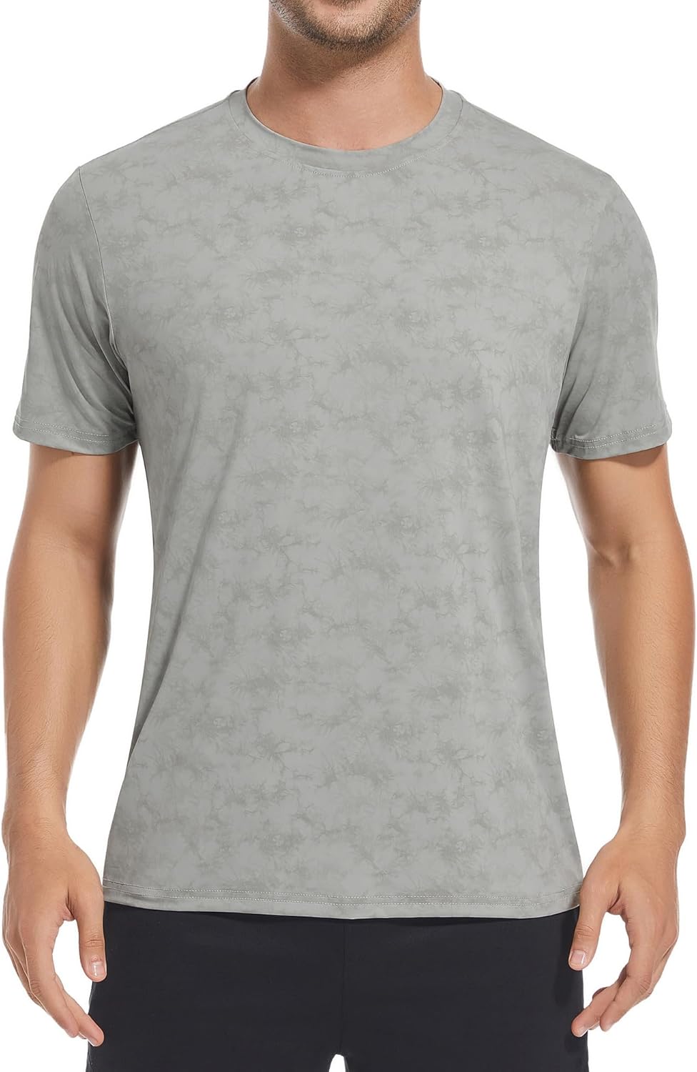 Alex Vando Men's Tie Dye Print Four-Way Stretch T-Shirt