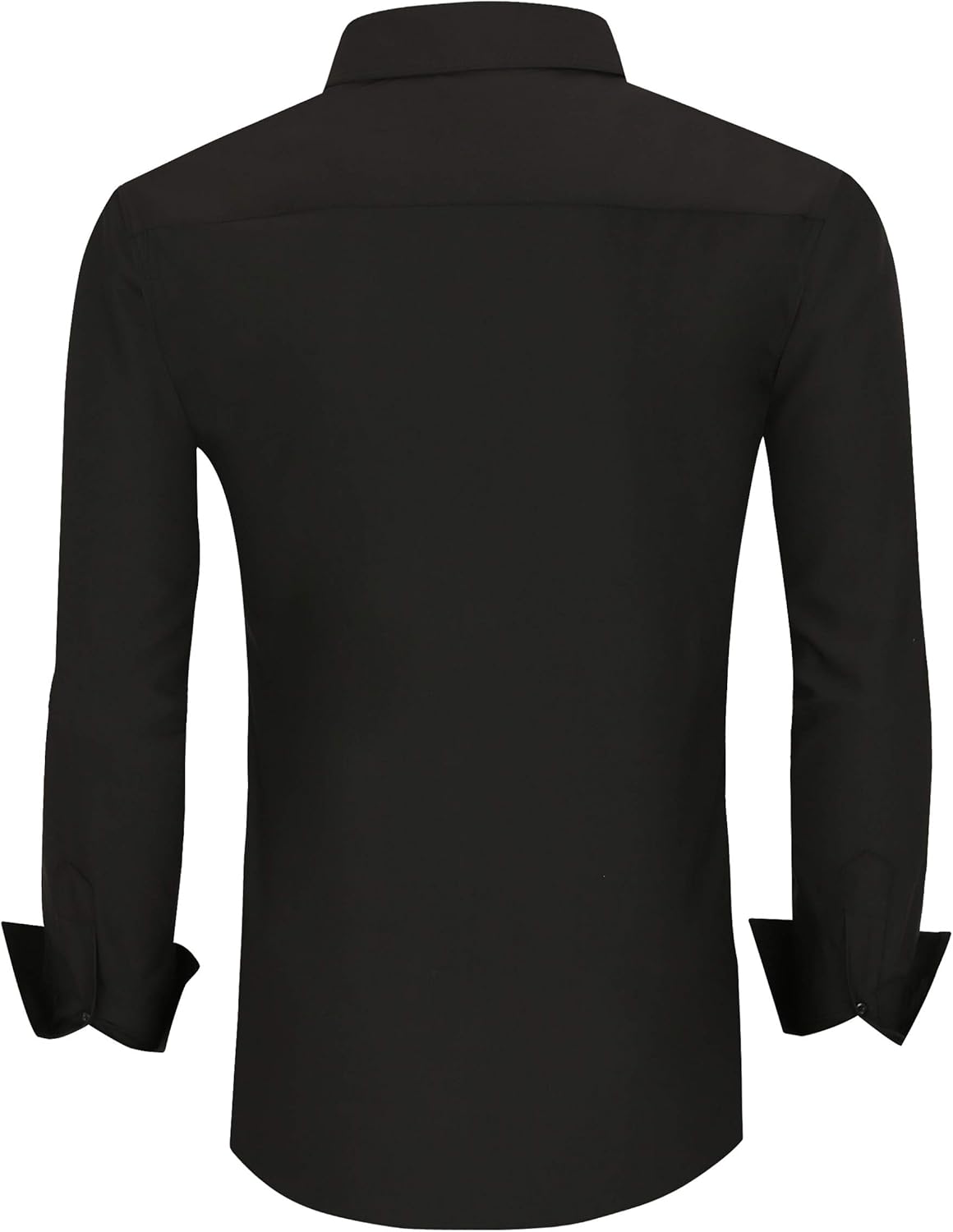 Alex Vando Mens Dress Shirts Wrinkle Free Regular Fit Stretch Rayon Bamboo Button Down Shirt