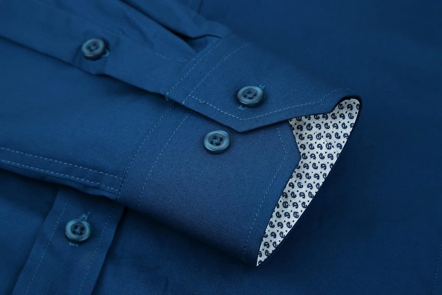 Alex Vando  Sleeve Stretch Business Dress Shirts for Men