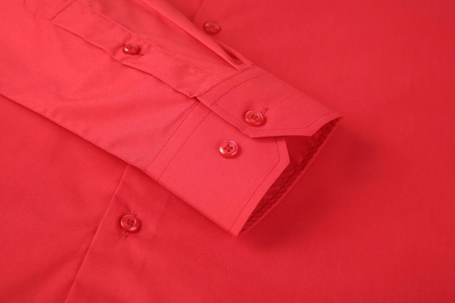 Alex Vando Mens Dress Shirt Easy Care Slim Fit Long Sleeve Cotton Stretch Button Down Shirt