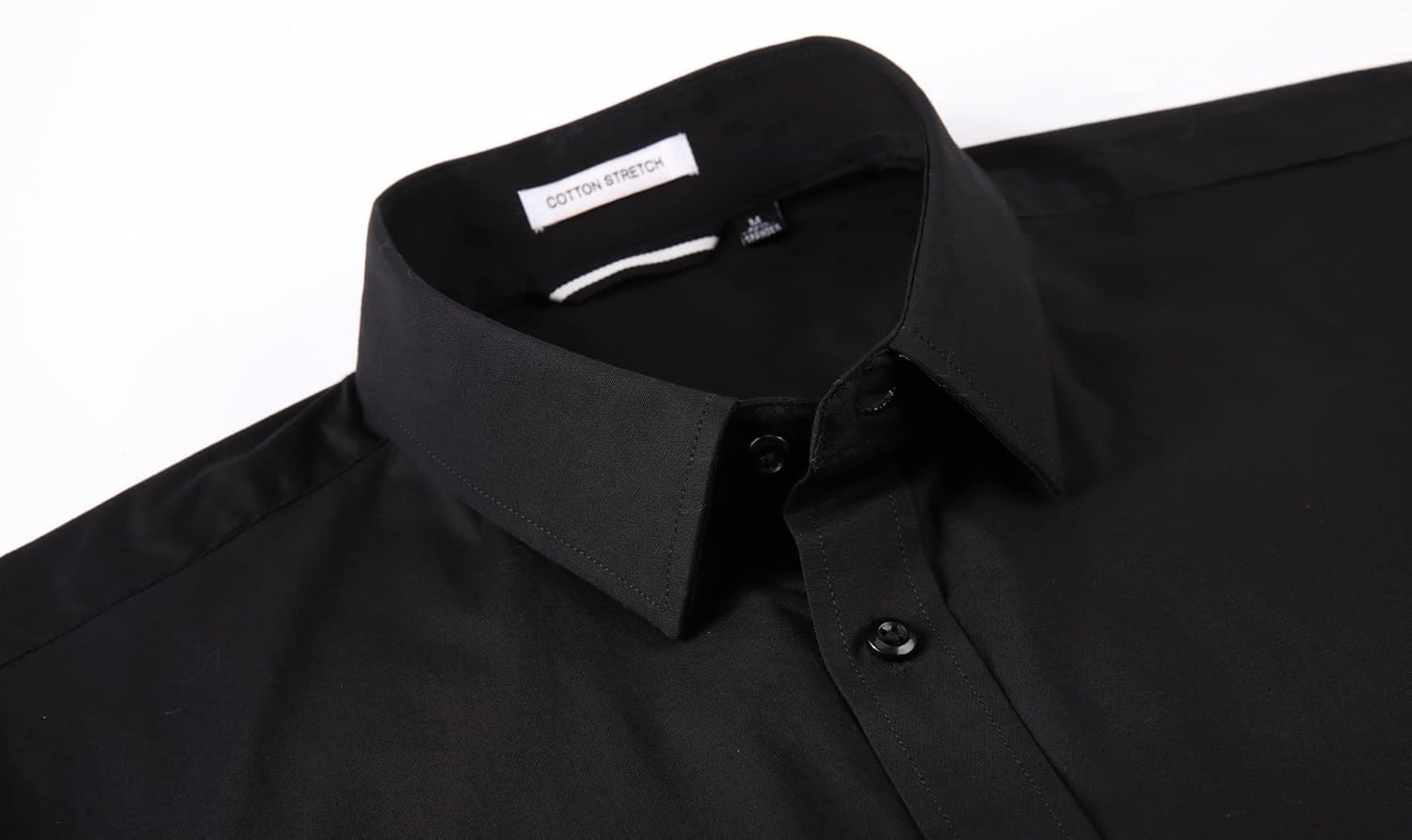 Alex Vando Mens Dress Shirts Regular Fit Long Sleeve Stretch Business Dress Shirts for Men