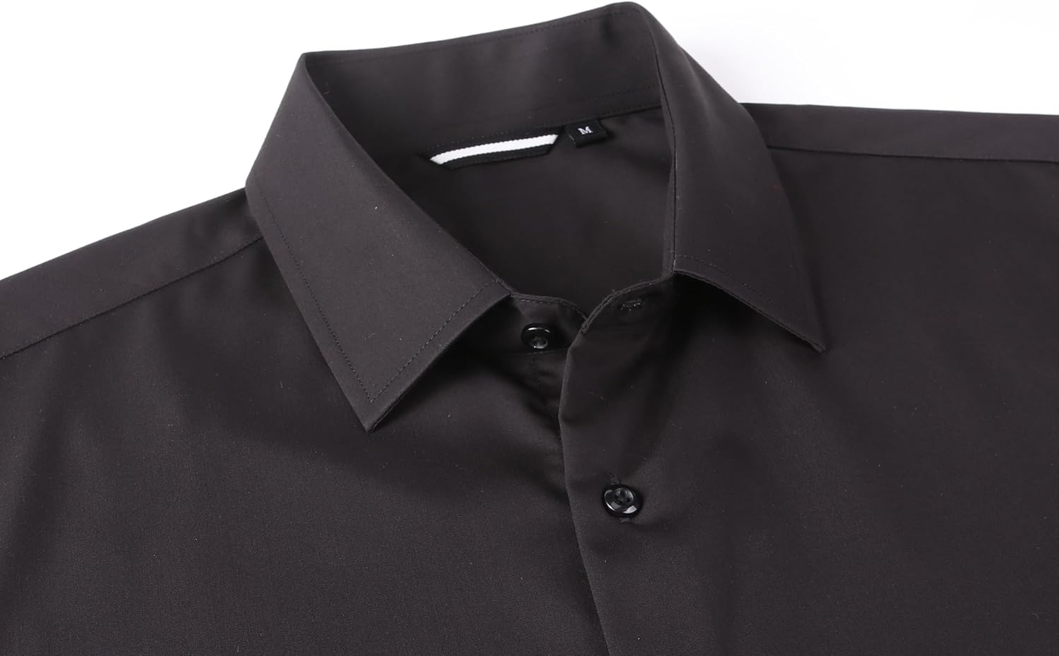 Alex Vando Mens Dress Shirts 4-Way Stretch Wrinkle Free Regular Fit Short Sleeve Men Button Down Shirt